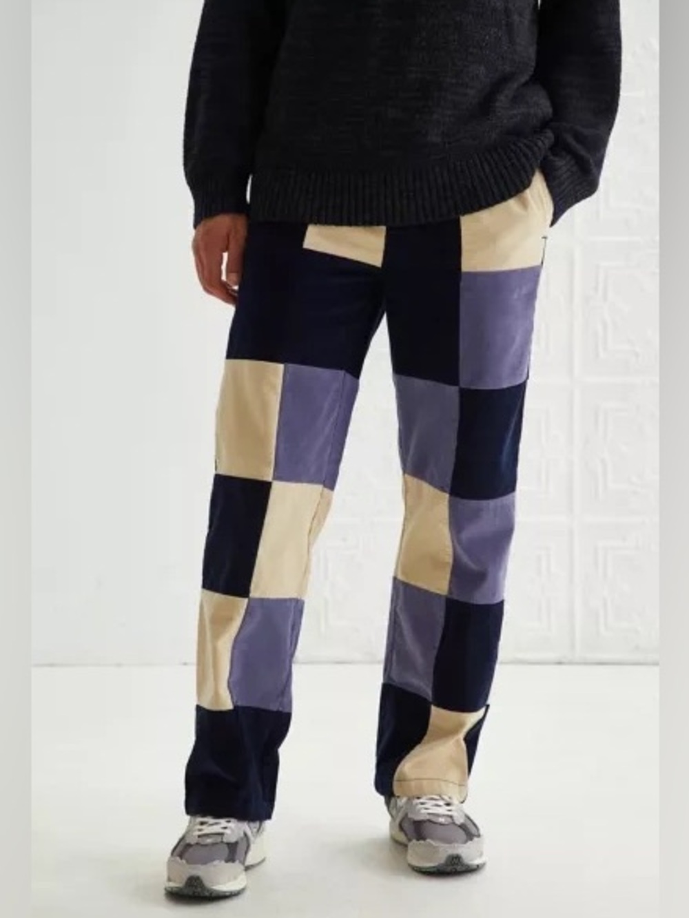 Urban Outfitters Patchwork Corduroy Beach Pants Men’s Small Y2K Unisex